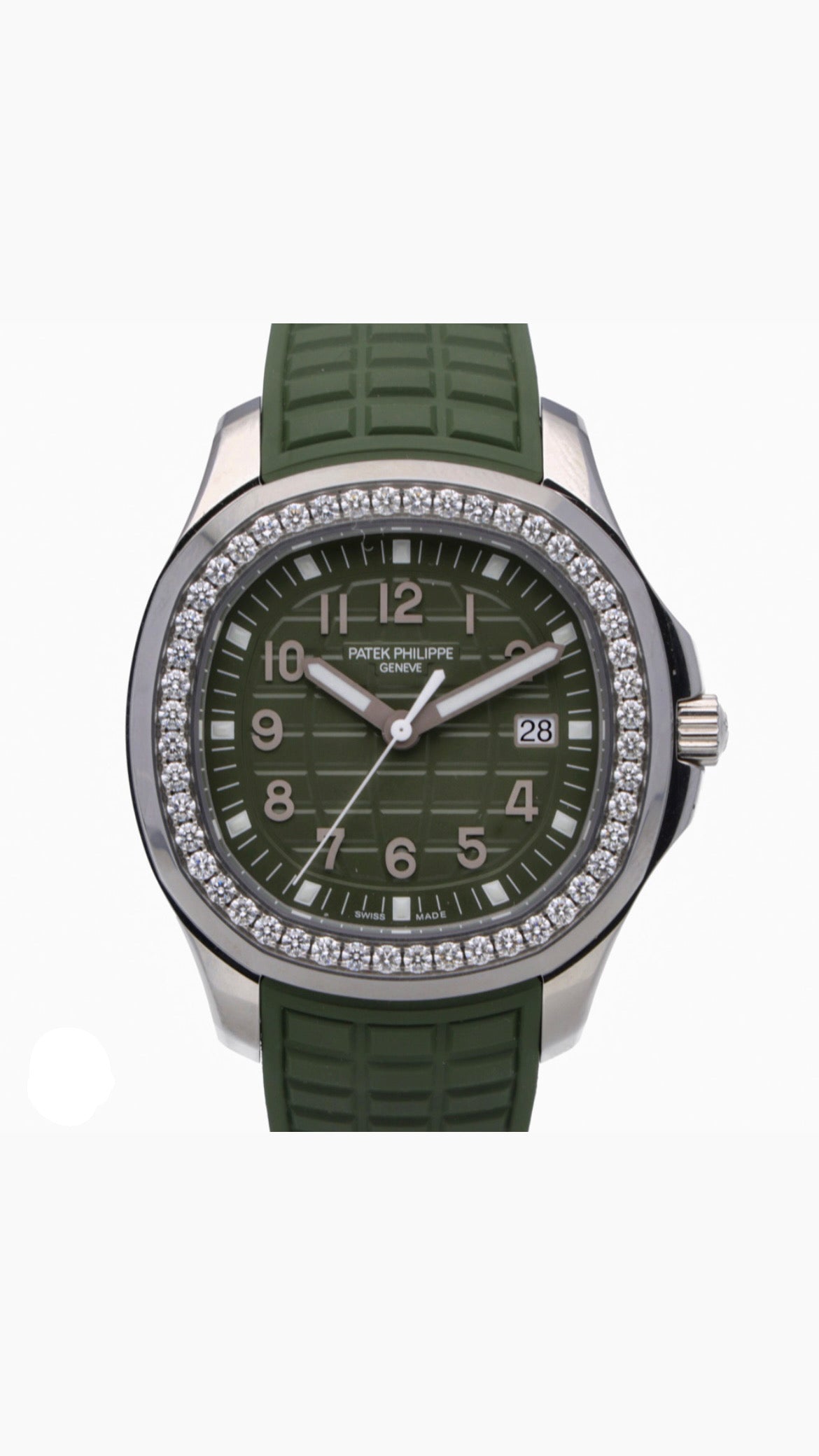 Patek Philippe Aquanaut 5267/200A Diamond Bezel Khaki Green 2025