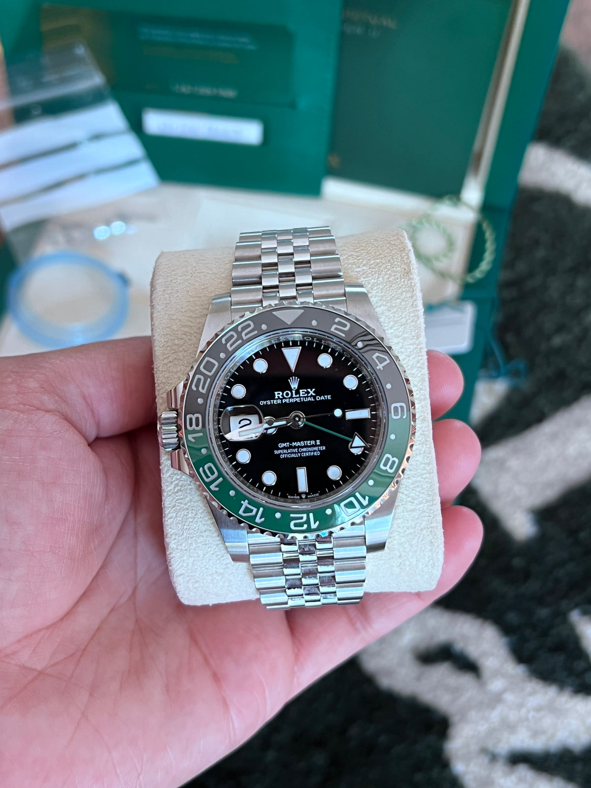 Rolex GMT-Master II Sprite Jubilee 2023, Jubilee 126720VTNR, Mint Like New