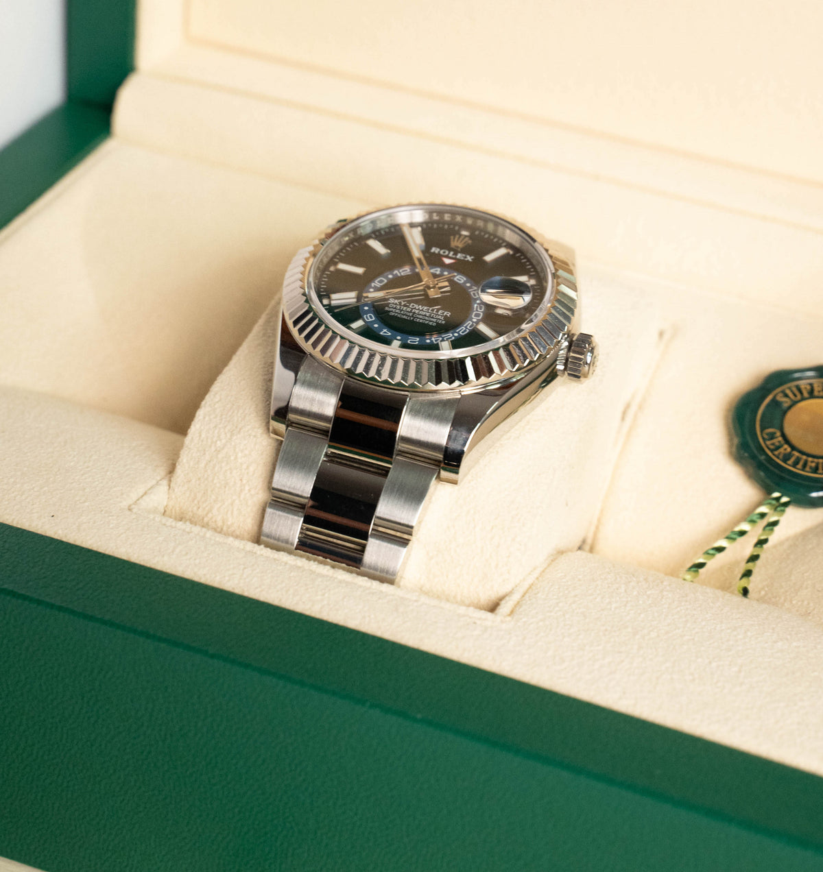 Rolex Sky-Dweller Blue Dial Oyster, 42 mm, Oystersteel and white gold 2025 New