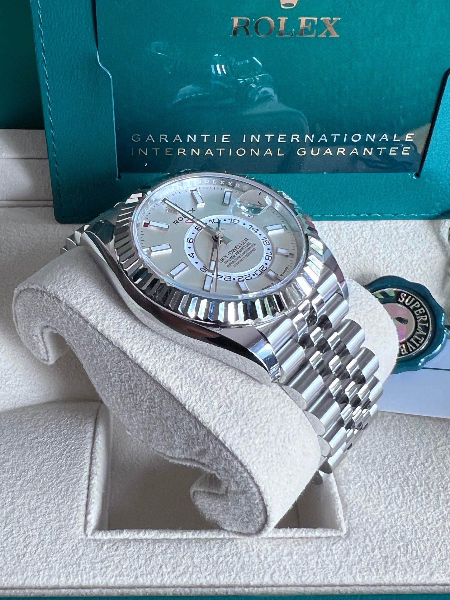 Rolex Sky-Dweller Jubilee White Dial, 2024, New, 336934