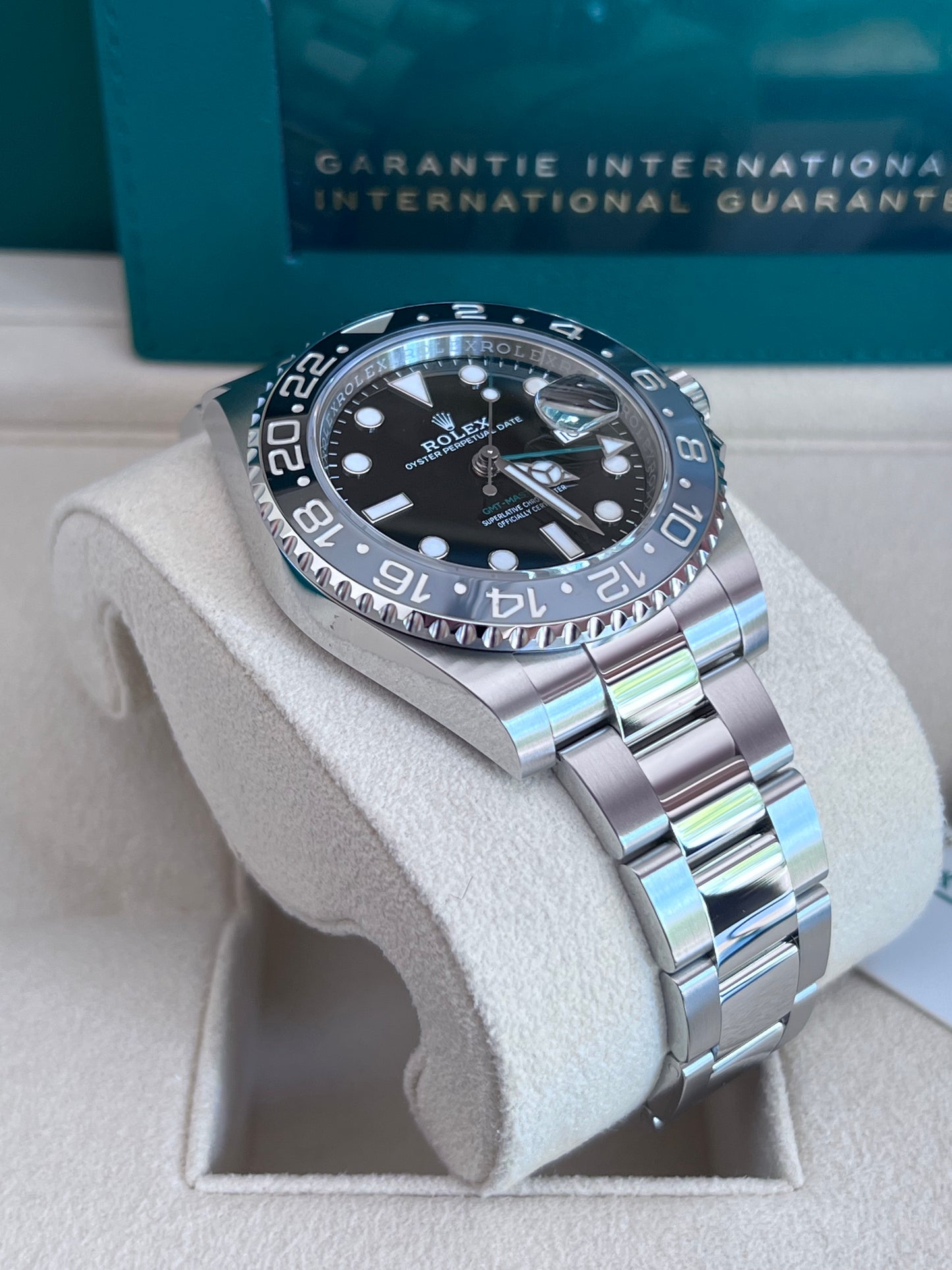 Rolex GMT-Master II Bruce Wayne 126710GRNR 2024 New Full Set