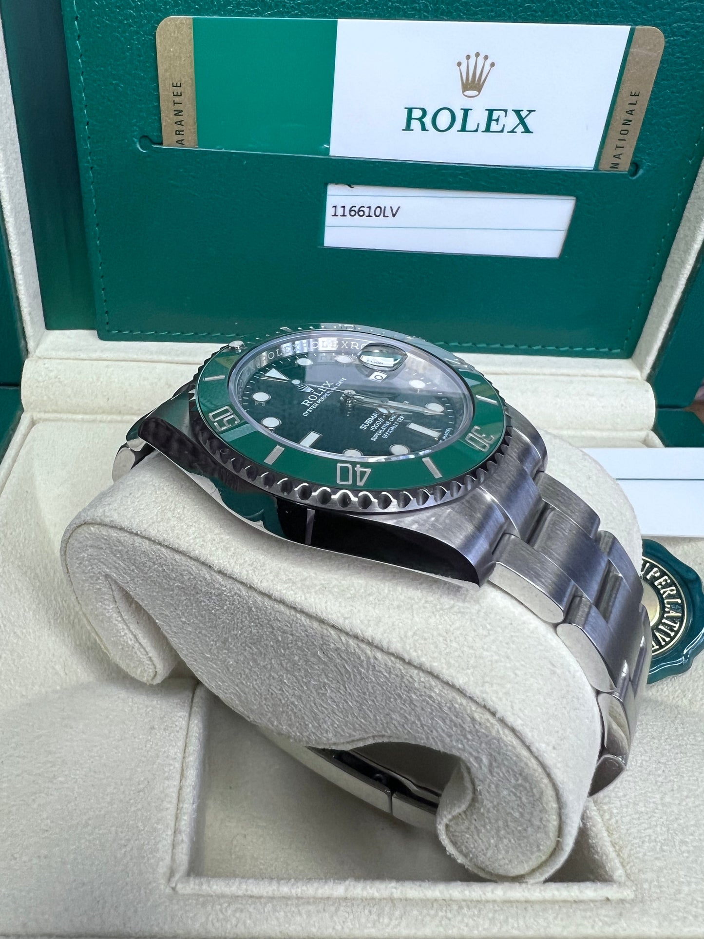 Rolex Submariner Date Hulk 2020 Full Set 116610LV