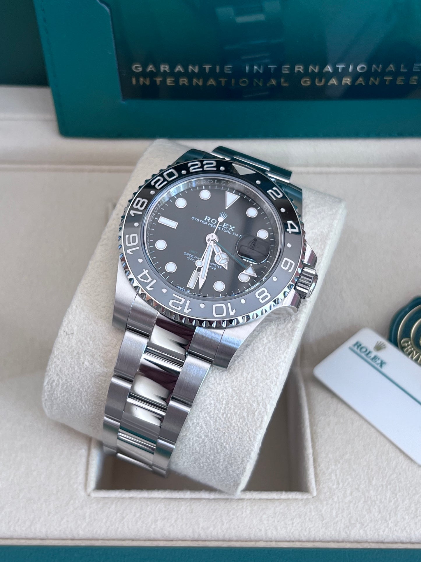 Rolex GMT-Master II Bruce Wayne 126710GRNR 2024 New Full Set