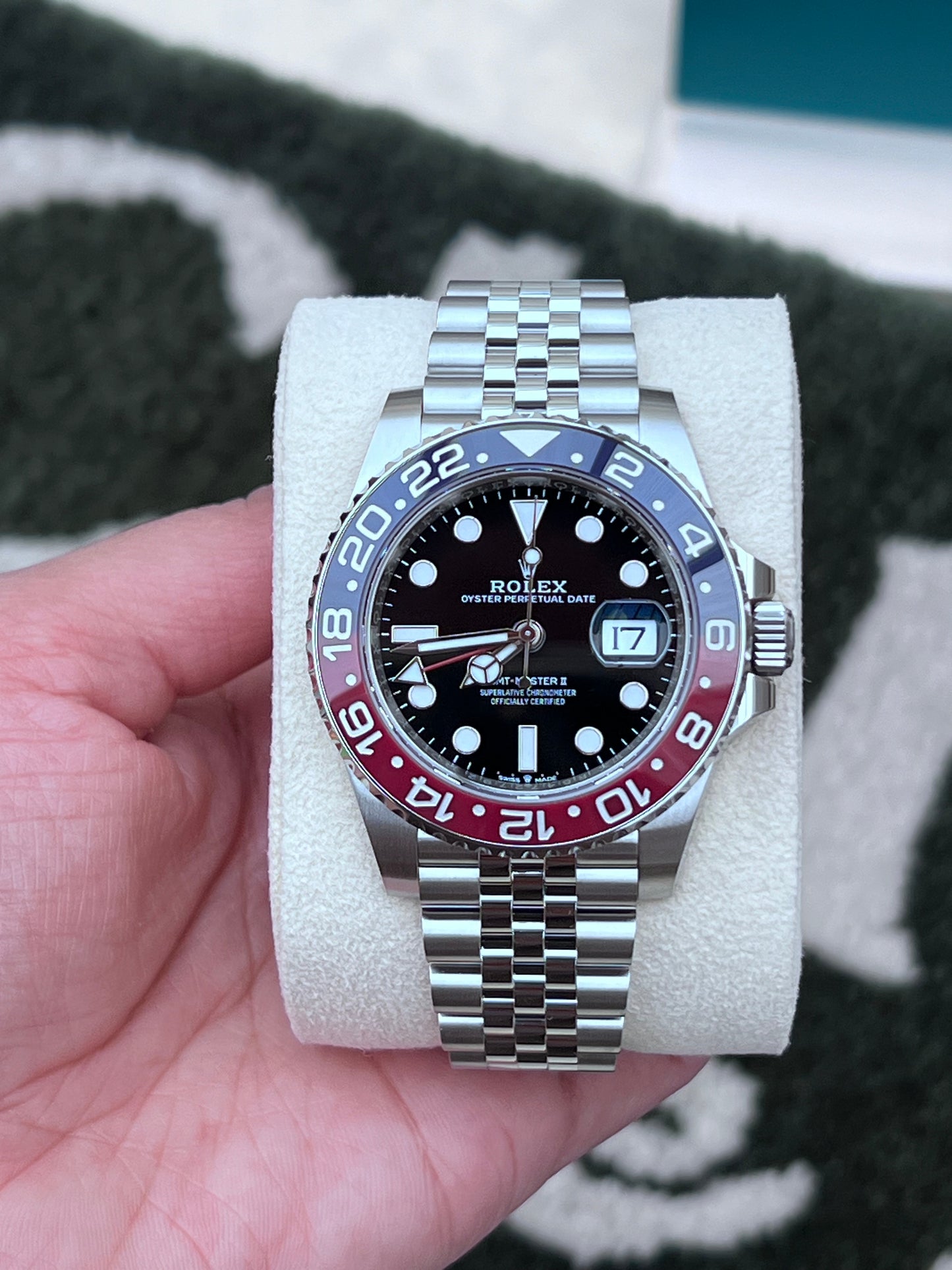 Rolex GMT-Master II Pepsi Jubilee 2023 New 126710BLRO