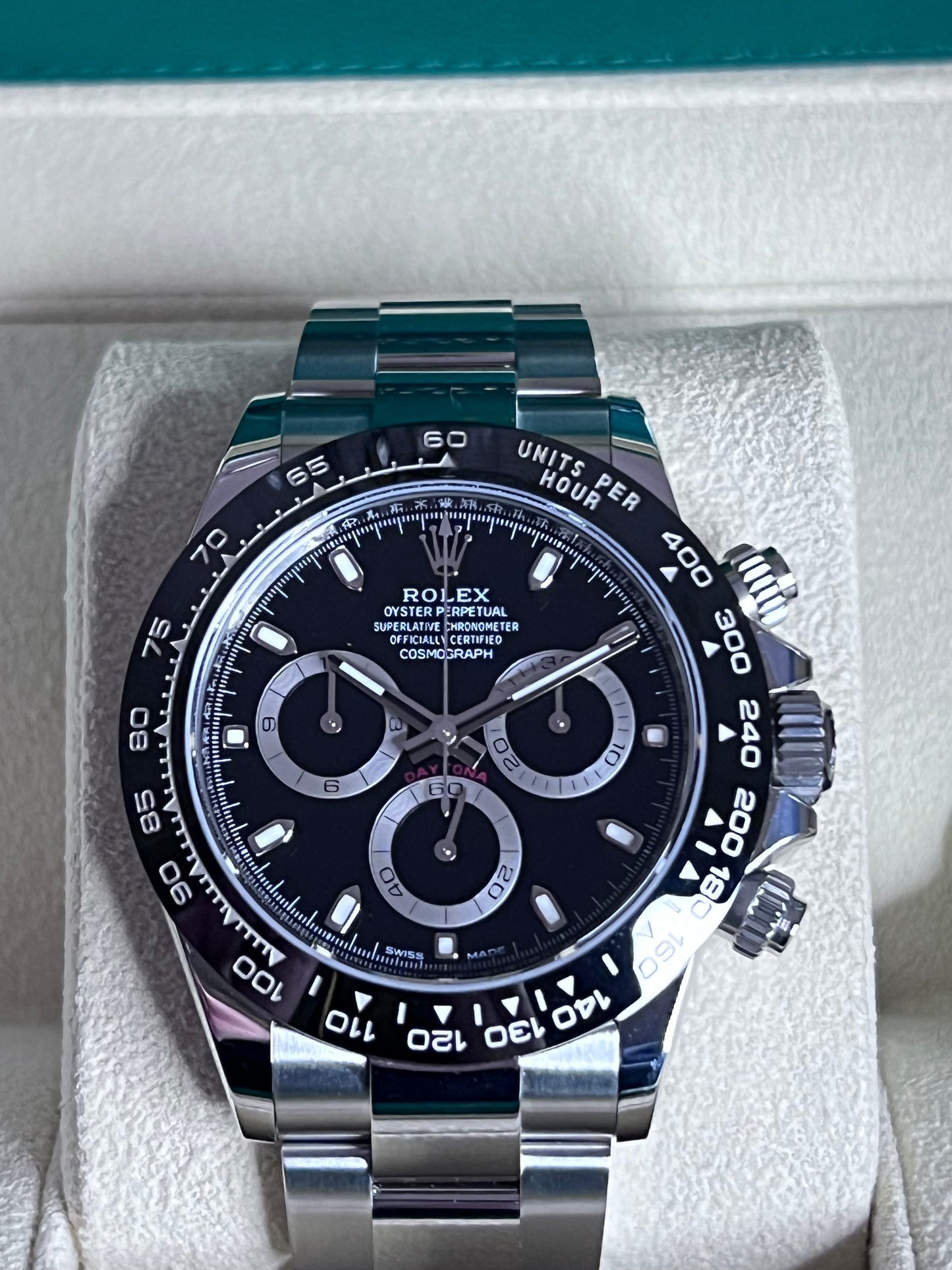 Rolex Cosmograph Daytona Black Dial 116500LN 2023 New Full Set