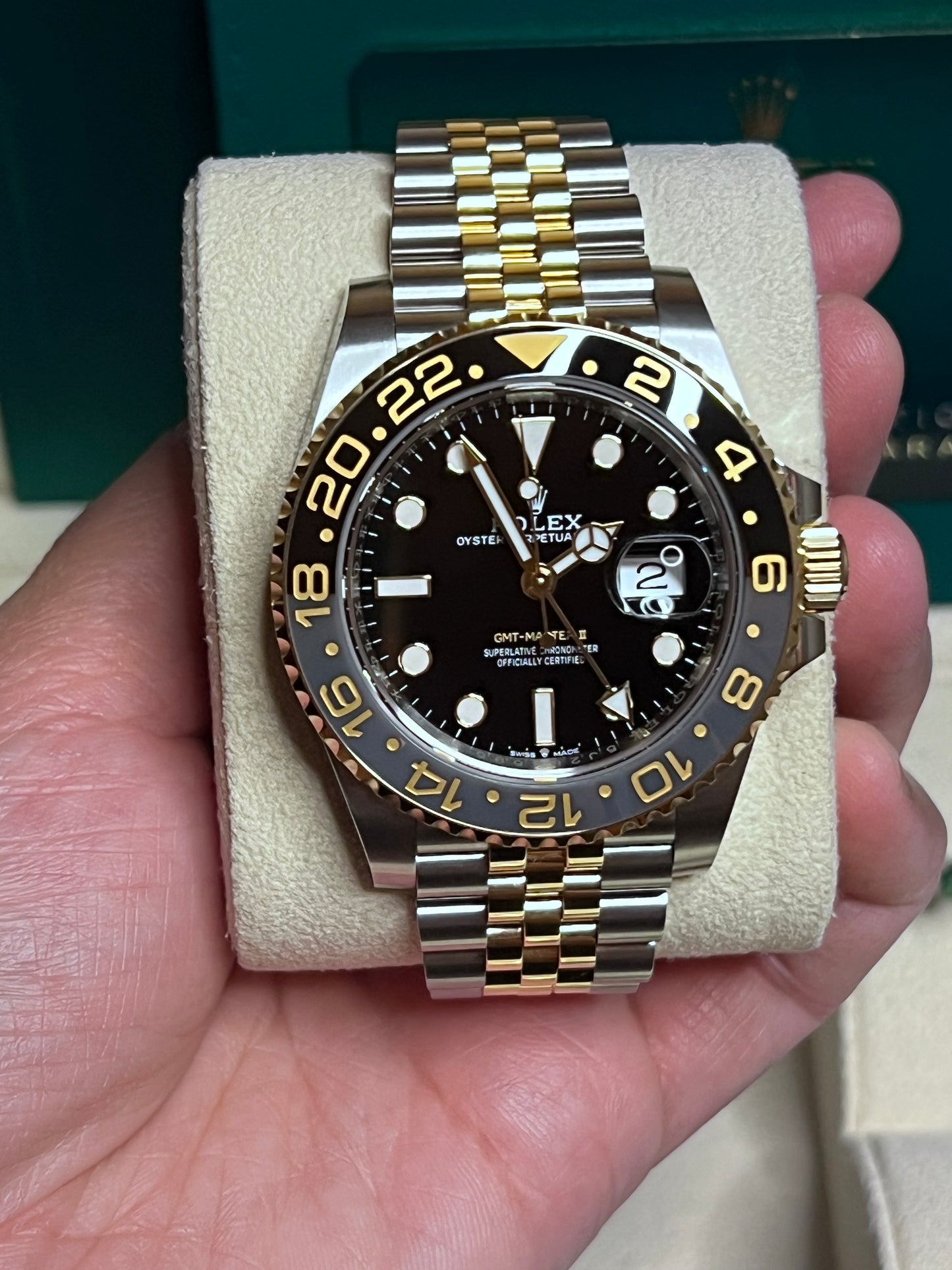 Rolex GMT-Master II Zombie 126713GRNR 2024 New Full Set