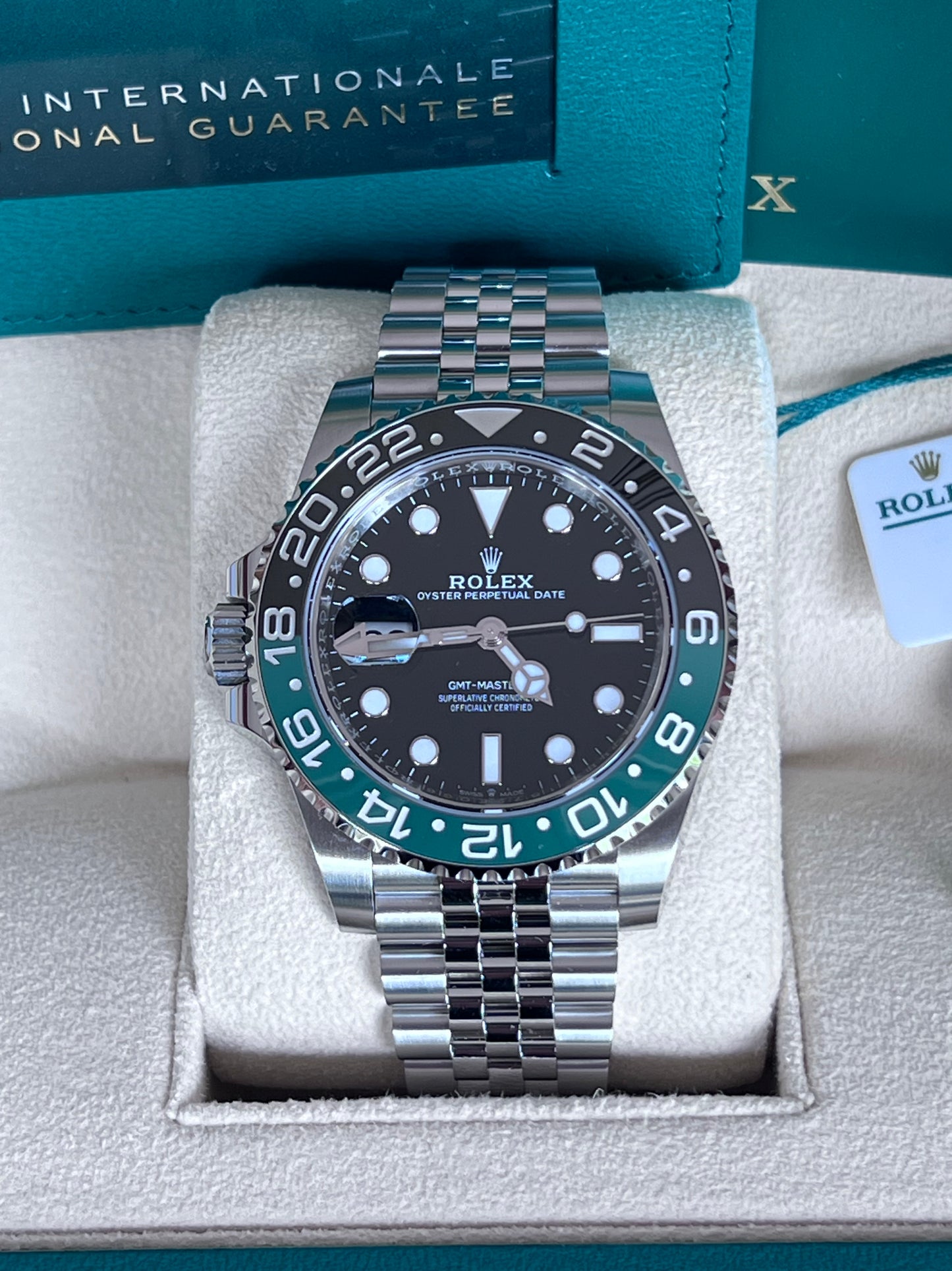 Rolex GMT-Master II Sprite, 2024, New, Full Set 126720VTNR