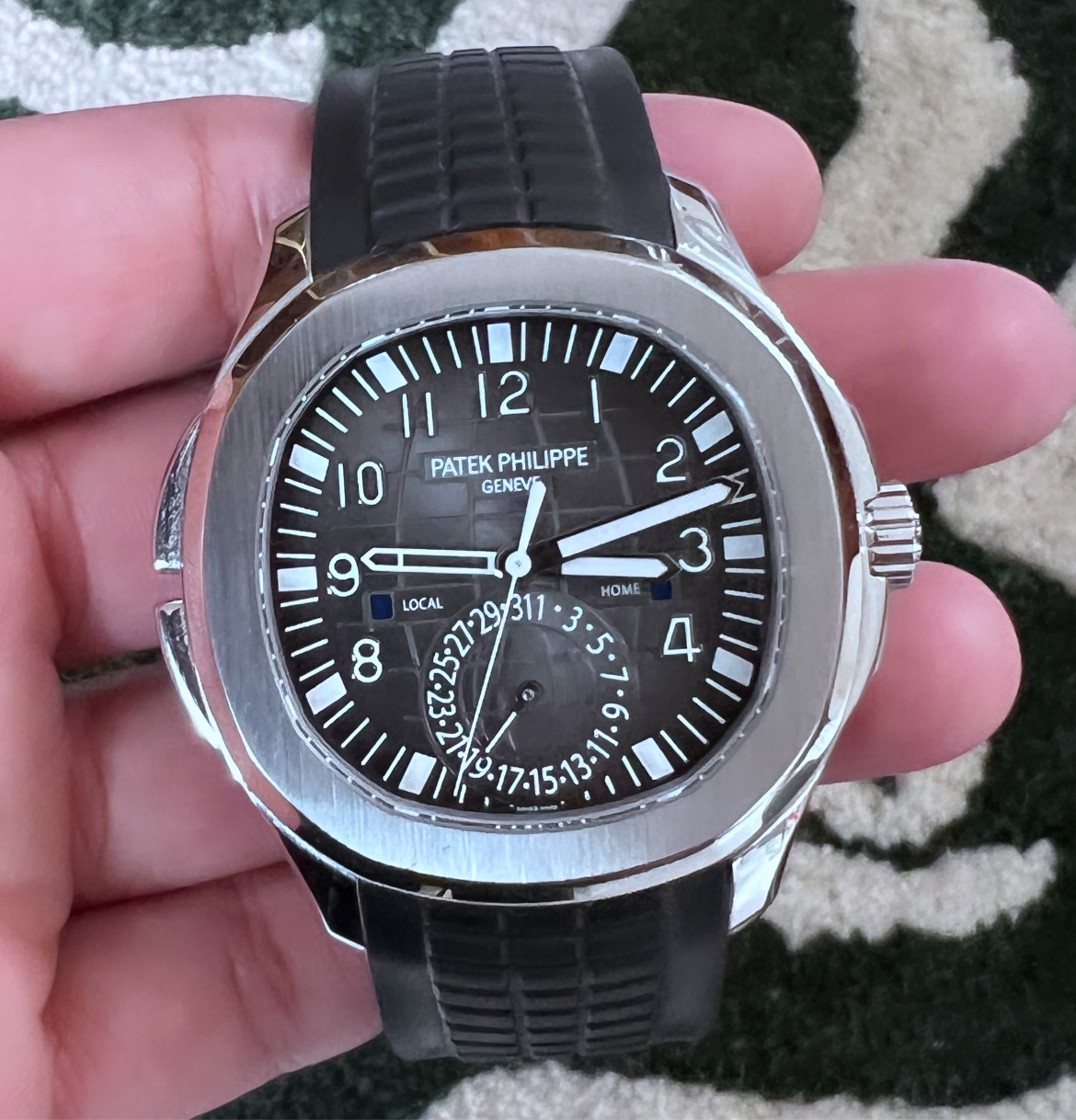 Patek Philippe 5164A Aquanaut Travel Time 2022 Full Set