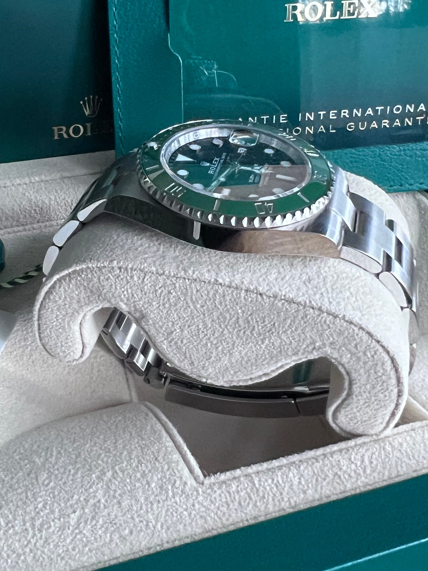 Rolex Submariner Date Starbucks New MK2 Green Bezel April 2024 full set 126610LV