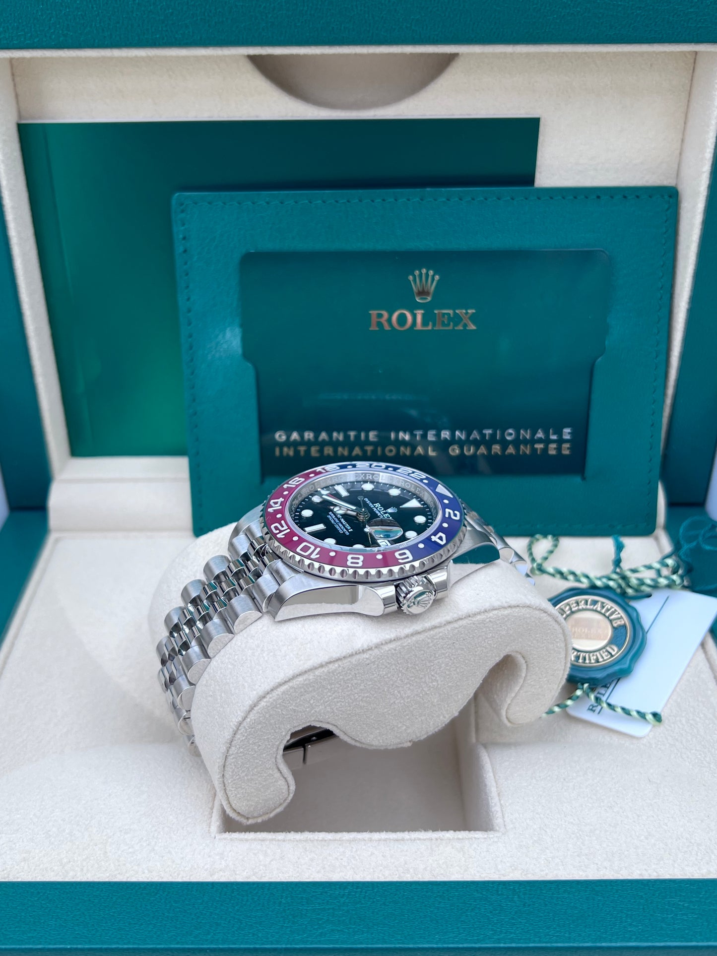 Rolex GMT-Master II Pepsi Jubilee 2023 New 126710BLRO