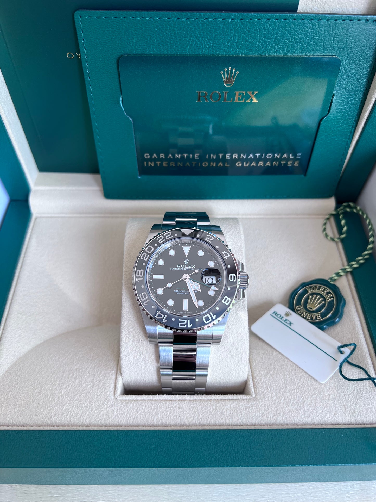 Rolex GMT-Master II Bruce Wayne 126710GRNR 2024 New Full Set