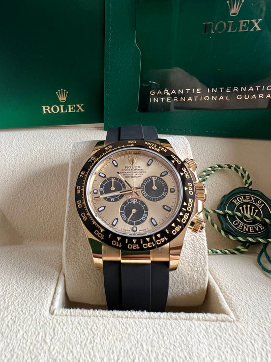 Rolex Daytona Oysterflex Pikachu 2022 New Full Set 116518LN