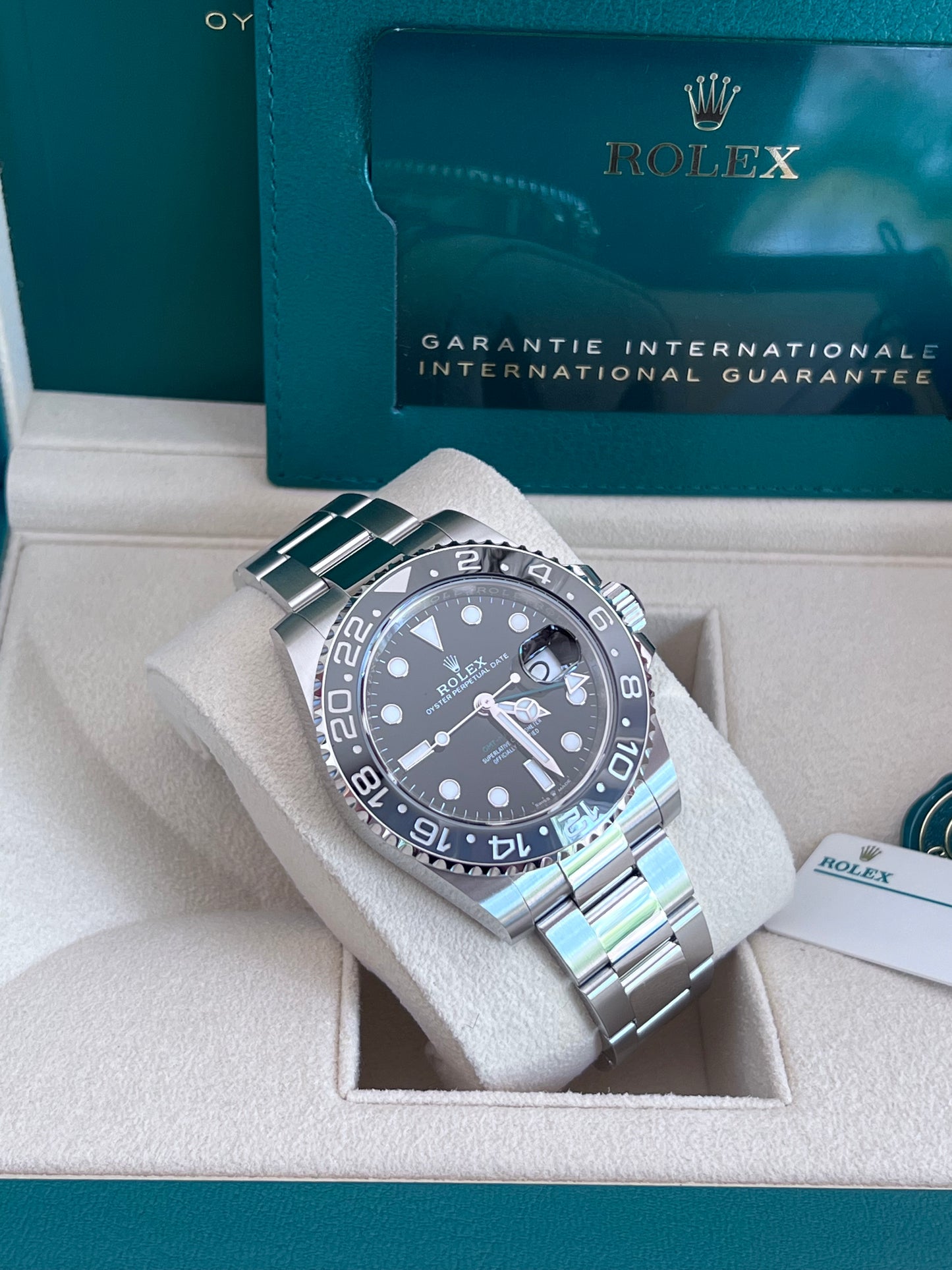 Rolex GMT-Master II Bruce Wayne 126710GRNR 2024 New Full Set