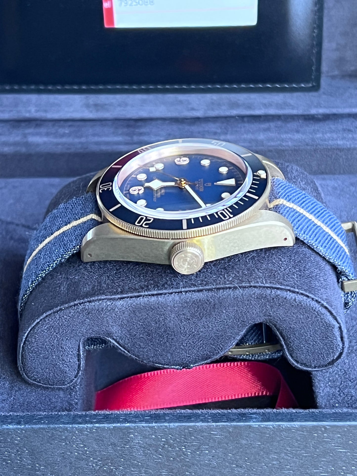 Tudor Black Bay Bronze Bucherer Blue 79250BB 2018 New