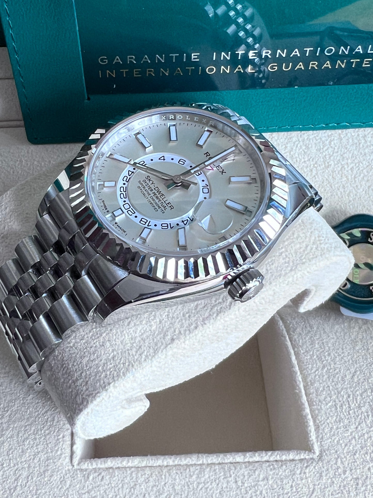 Rolex Sky-Dweller Jubilee White Dial, 2024, New, 336934