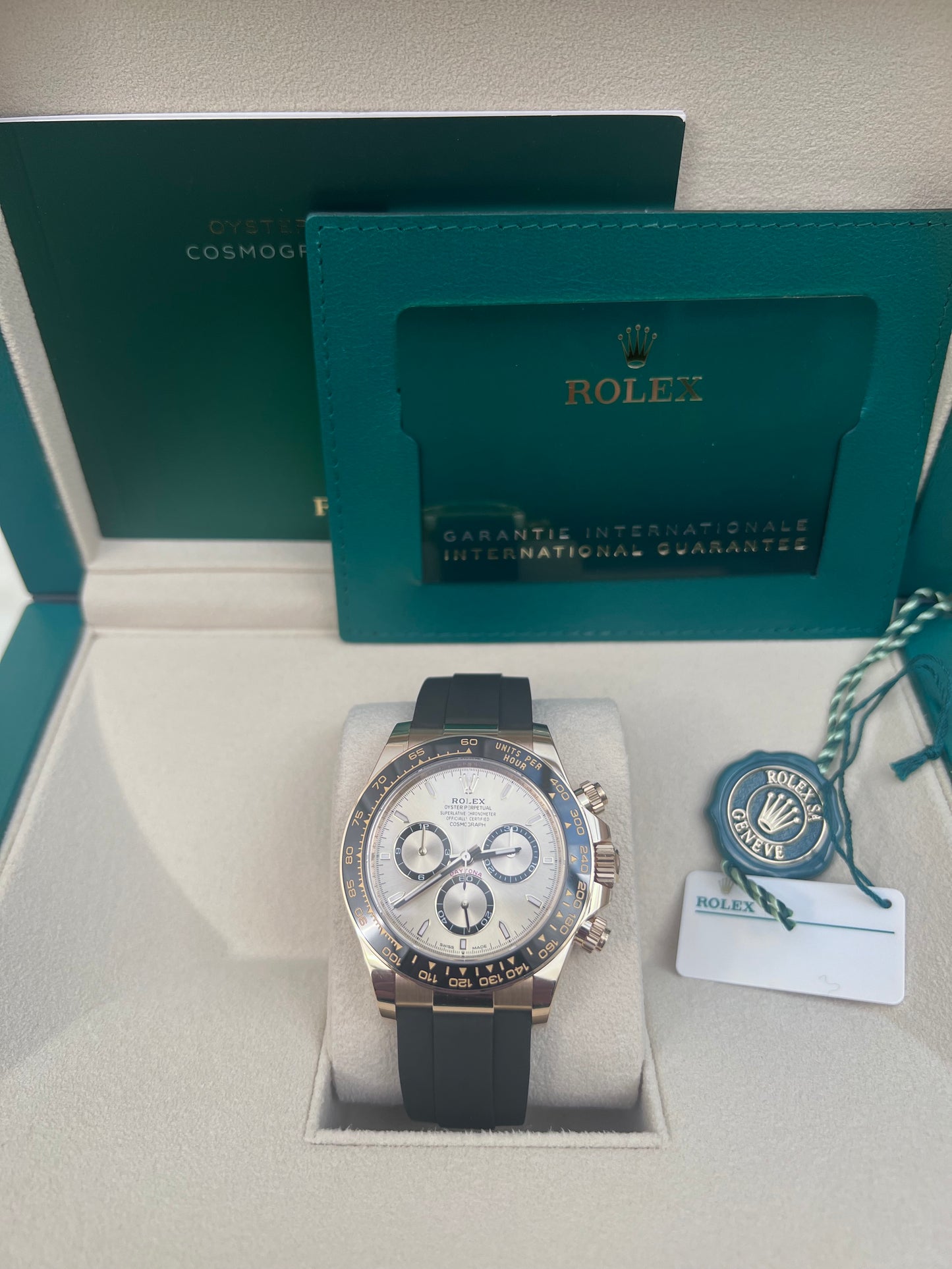 Rolex Cosmograph Daytona Oysterflex Yellow Gold, 126518LN, 2024, New, Full Set