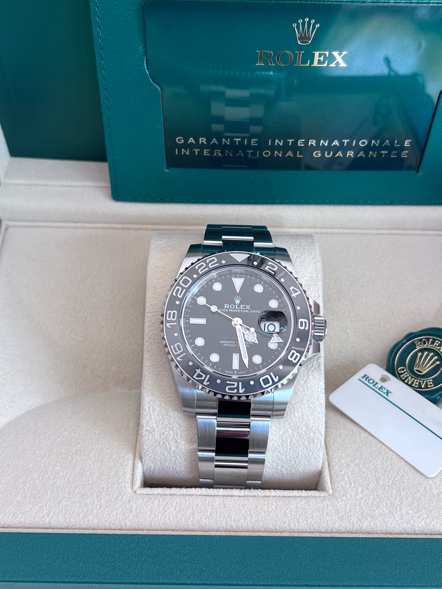 Rolex GMT-Master II Bruce Wayne 126710GRNR 2024 New Full Set