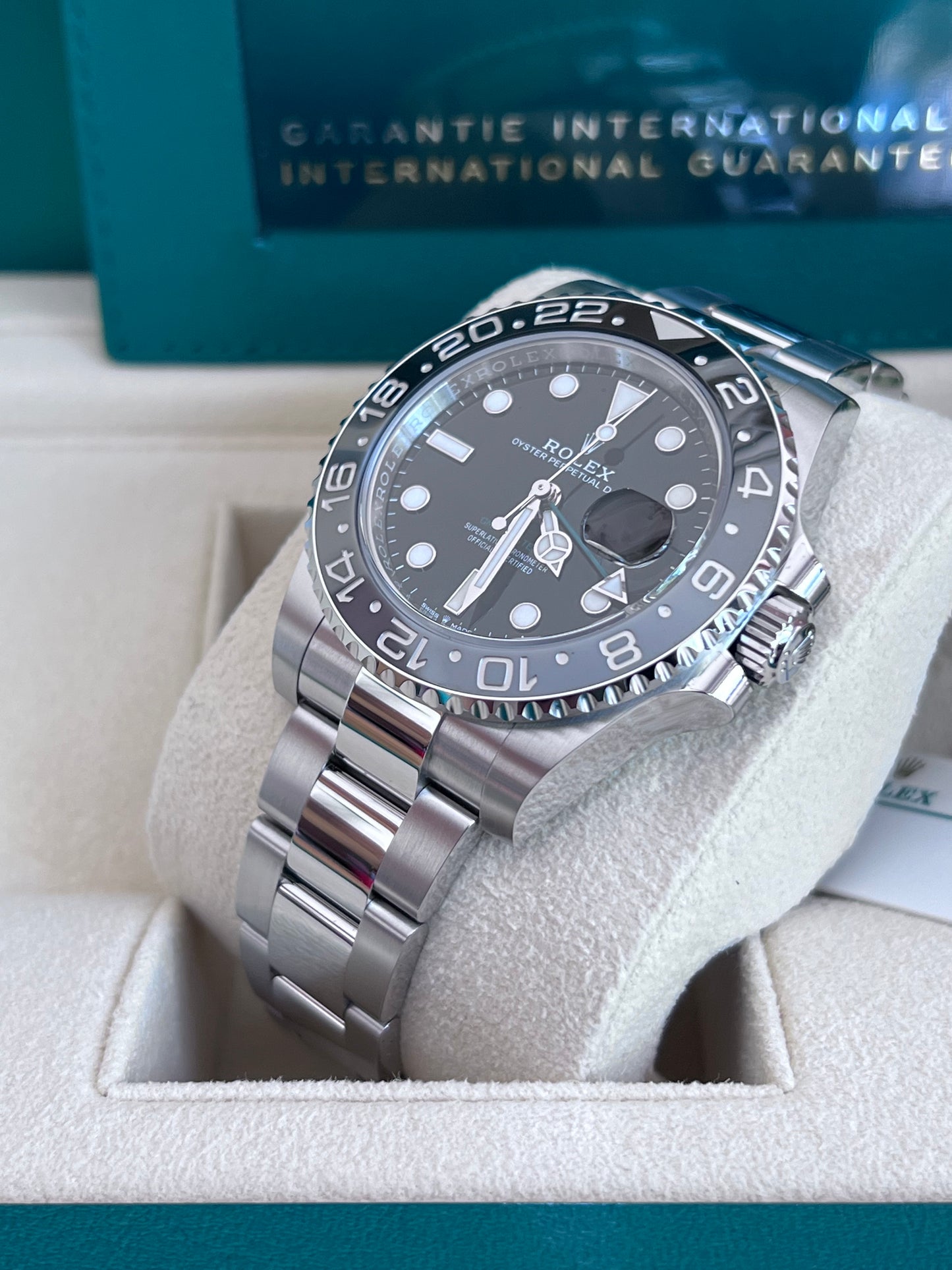 Rolex GMT-Master II Bruce Wayne 126710GRNR 2024 New Full Set