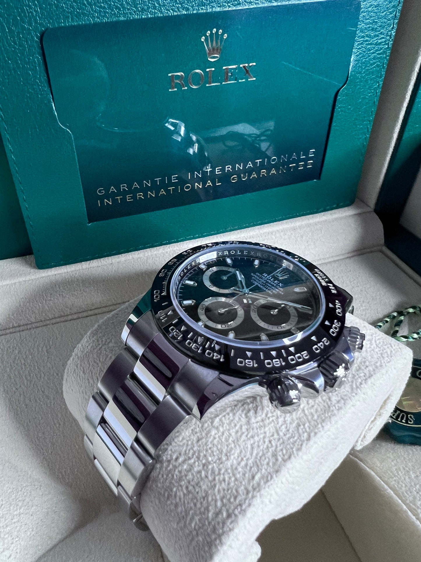 Rolex Cosmograph Daytona Black Dial 116500LN 2023 New Full Set