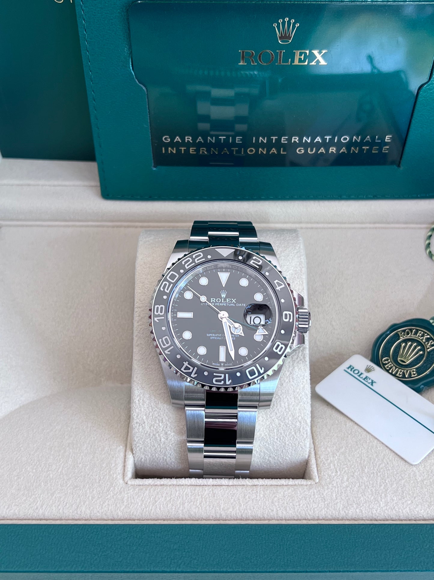 Rolex GMT-Master II Bruce Wayne 126710GRNR 2024 New Full Set