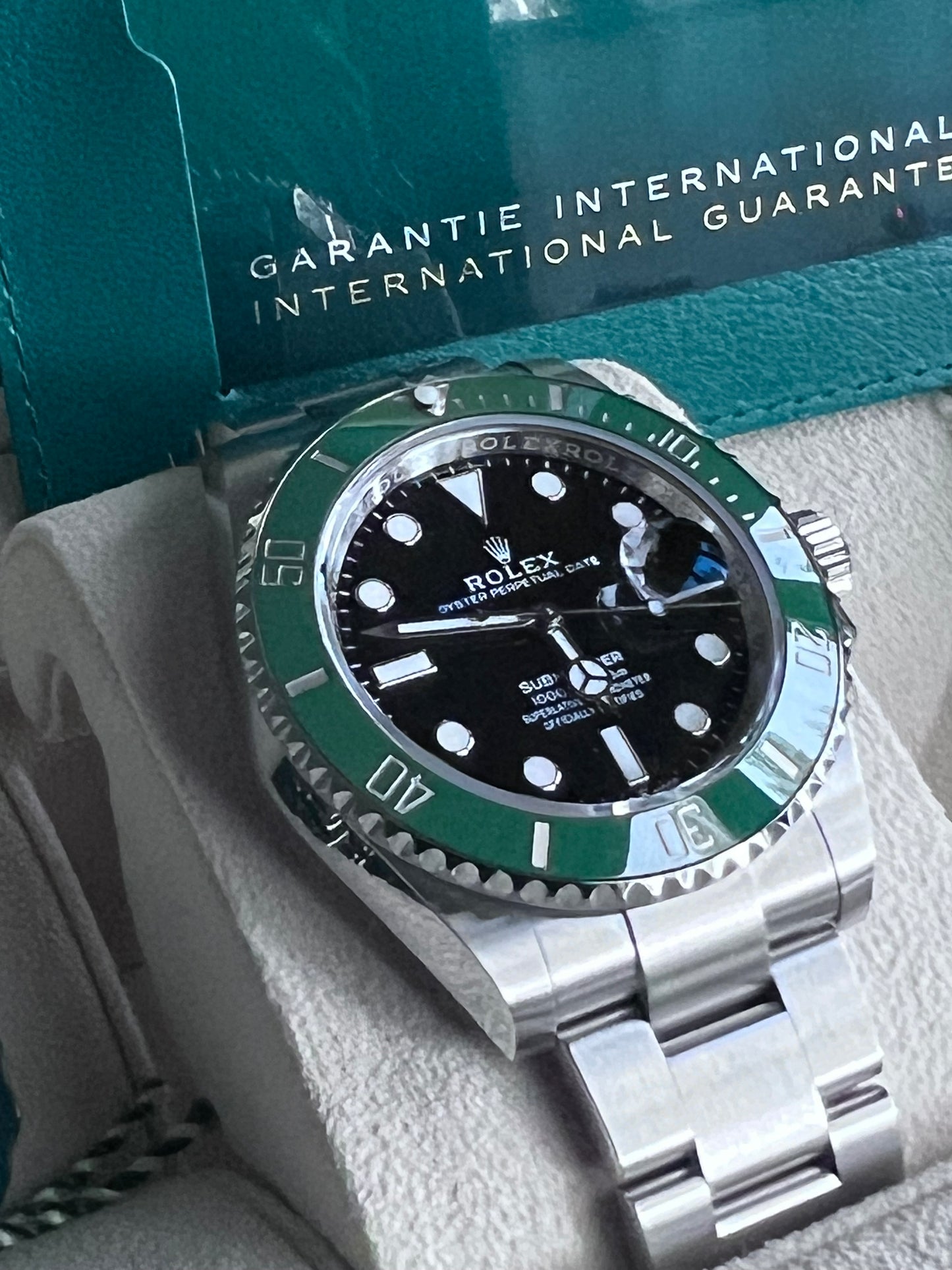 Rolex Submariner Date Starbucks New MK2 Green Bezel April 2024 full set 126610LV