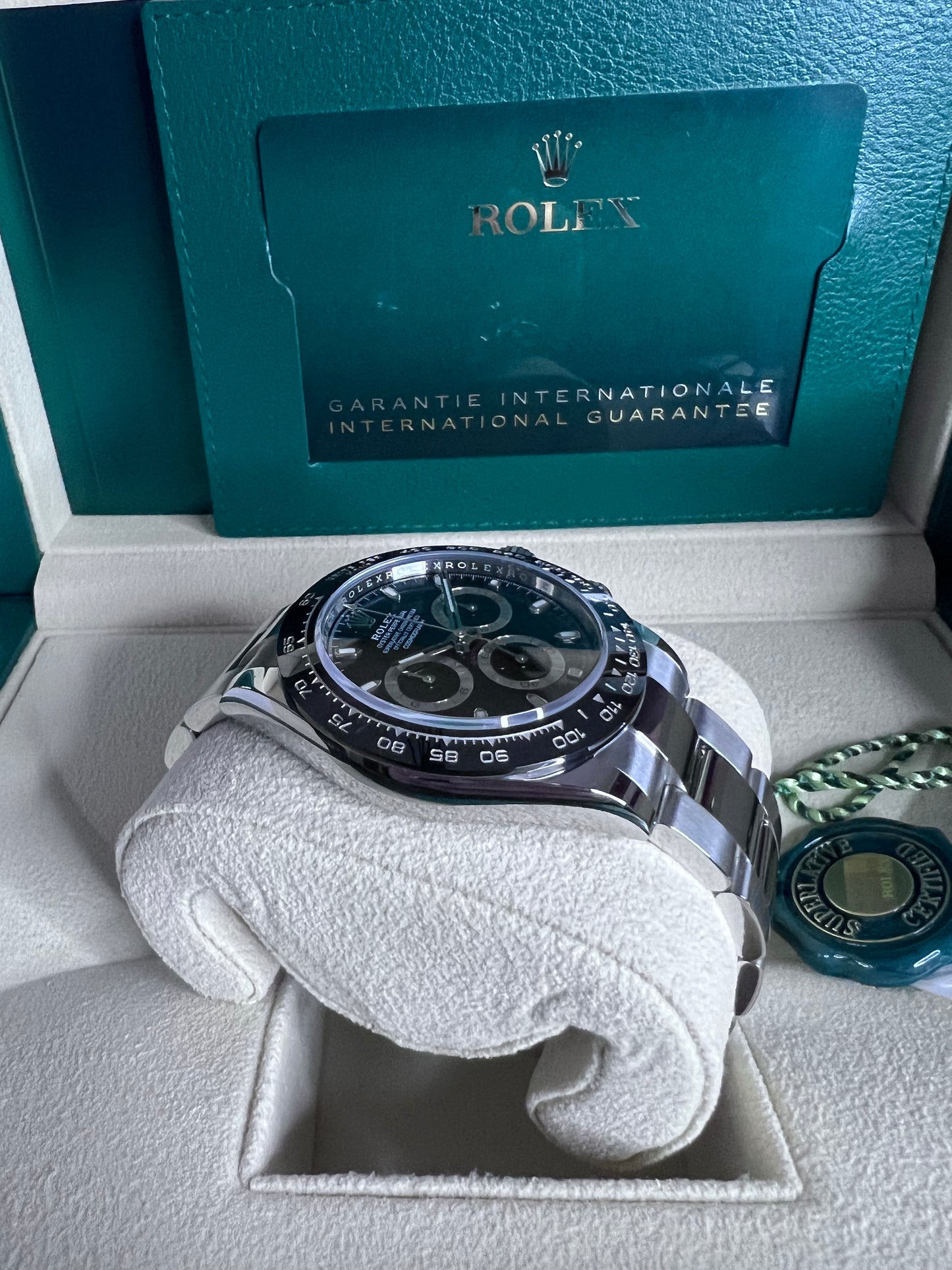 Rolex Cosmograph Daytona Black Dial 116500LN 2023 New Full Set