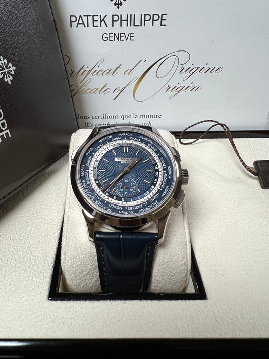 Patek Philippe World Time Chronograph 5930G-001 2022 New Full Set