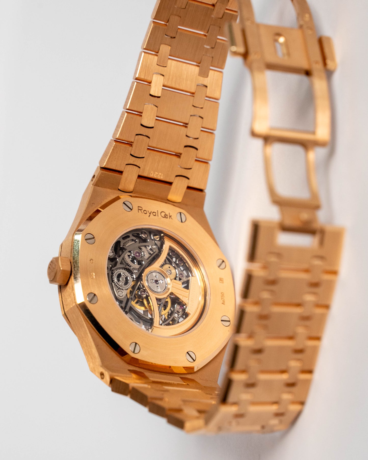 Audemars Piguet Royal Oak Double Balance wheel Openworked 2020 Full Set Skeleton Rose Gold