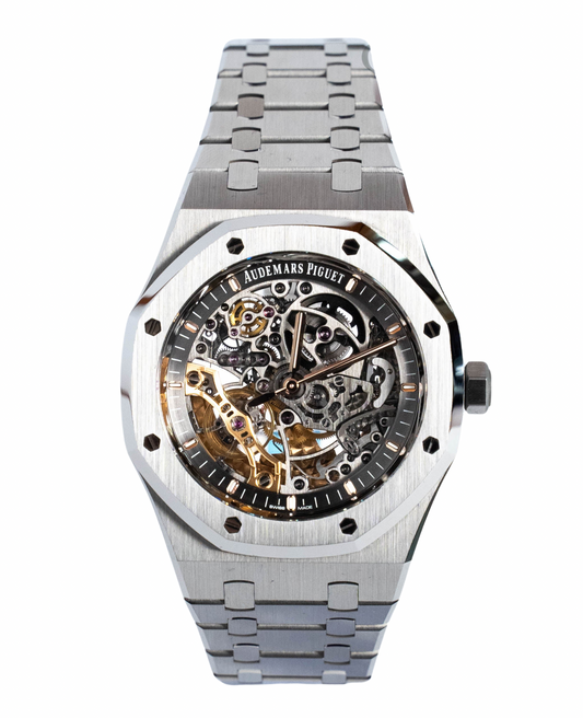 Audemars Piguet Skeleton Royal Oak Double Balance wheel Openworked 2024 15407ST.OO.1220ST.01