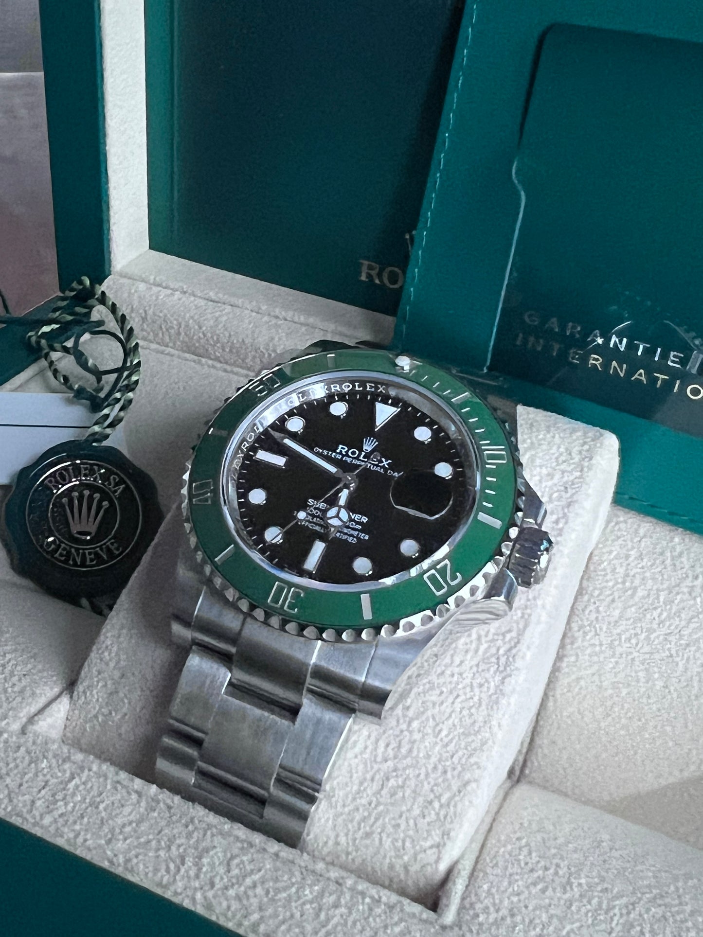 Rolex Submariner Date Starbucks New MK2 Green Bezel April 2024 full set 126610LV