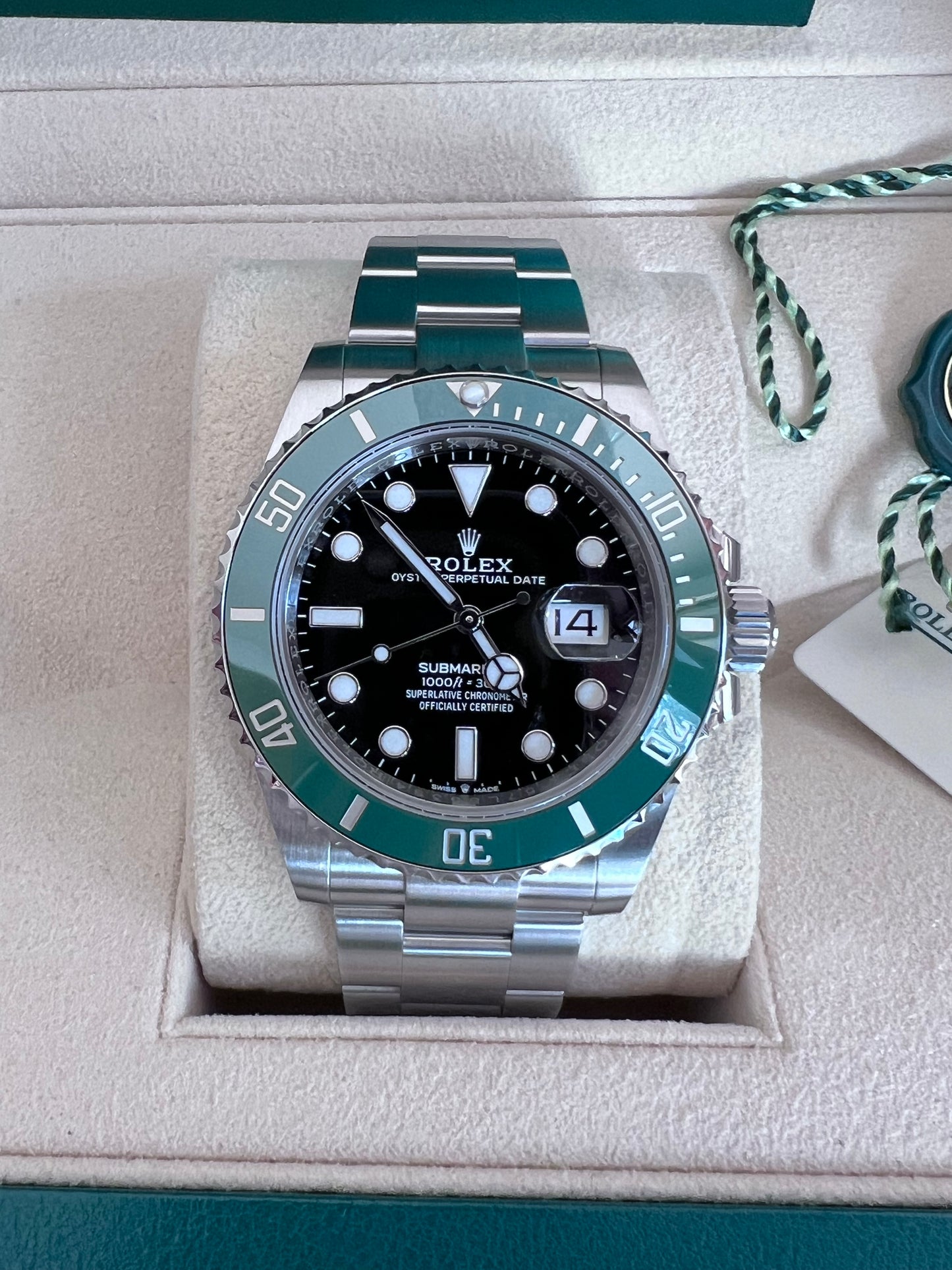 Rolex Submariner Starbucks New 2021 full set 126610LV