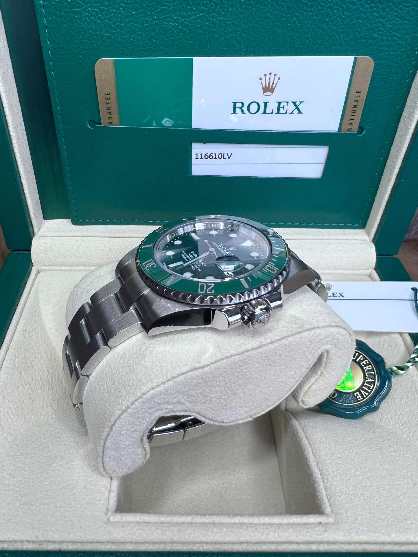 Rolex Submariner Date Hulk 2020 Full Set 116610LV