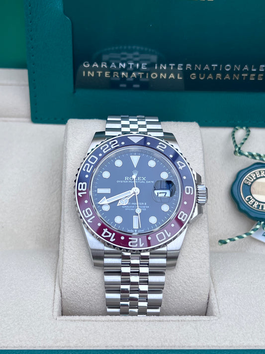 Rolex GMT-Master II Pepsi Jubilee 2023 New 126710BLRO