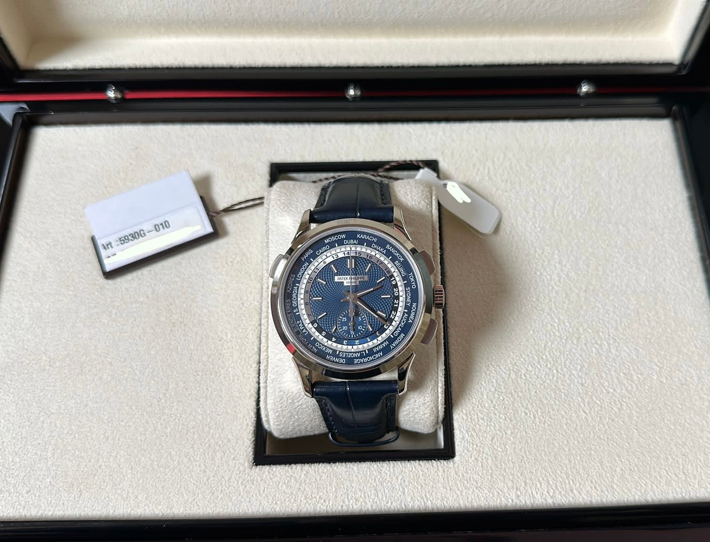 Patek Philippe World Time Chronograph 5930G-001 2022 New Full Set