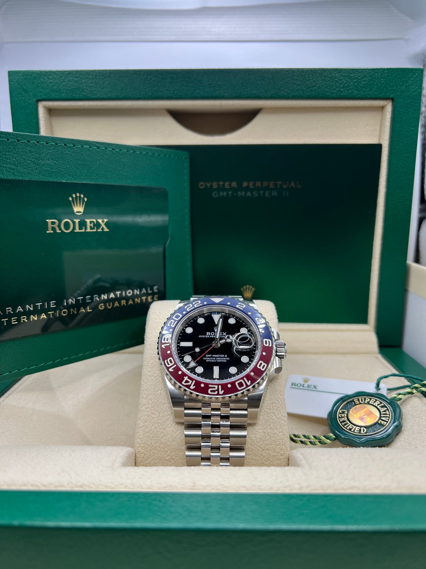 Rolex GMT-Master II Pepsi 126710BLRO 2021