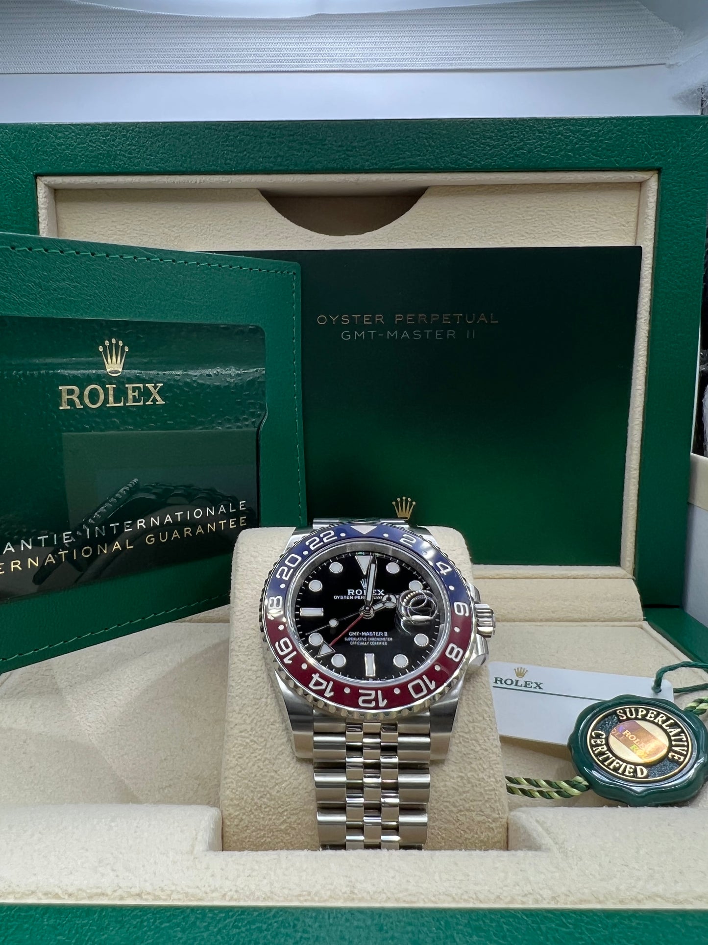 Rolex GMT-Master II Pepsi 126710BLRO 2021