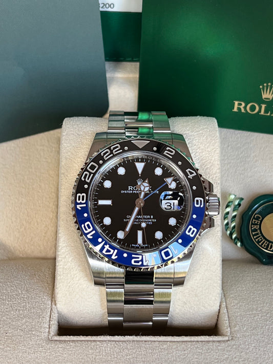 Rolex GMT-Master II Batman 116710BLNR 2015