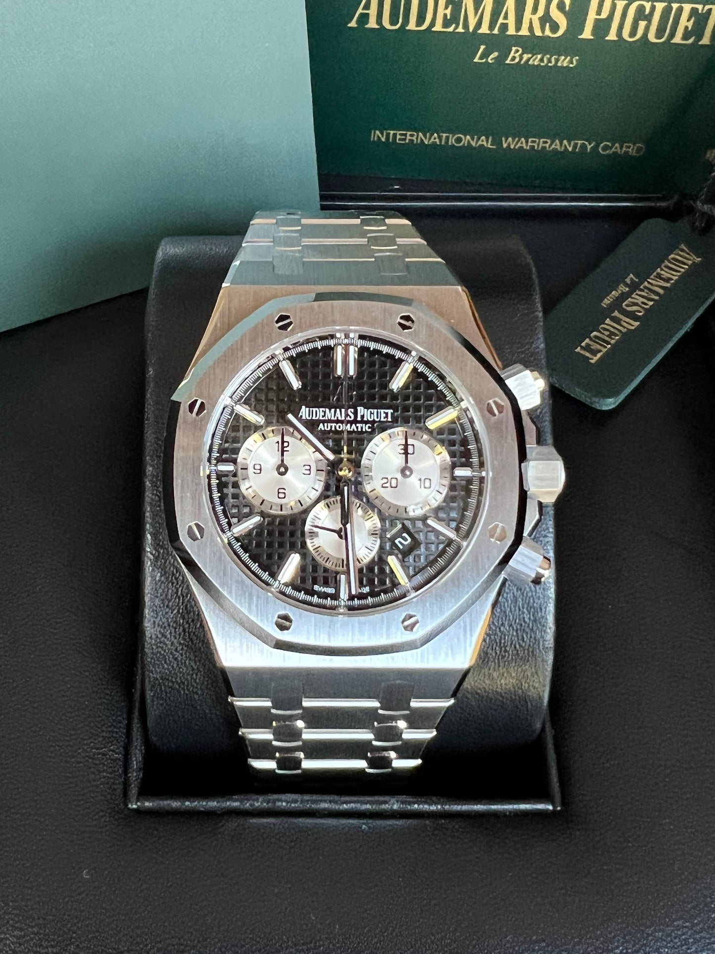 Audemars Piguet Royal Oak Chronograph 26331ST 2021 Black Dial Full Set