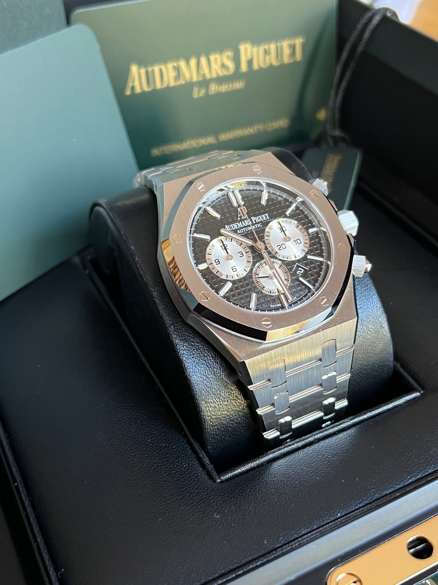 Audemars Piguet Royal Oak Chronograph 26331ST 2021 Black Dial Full Set