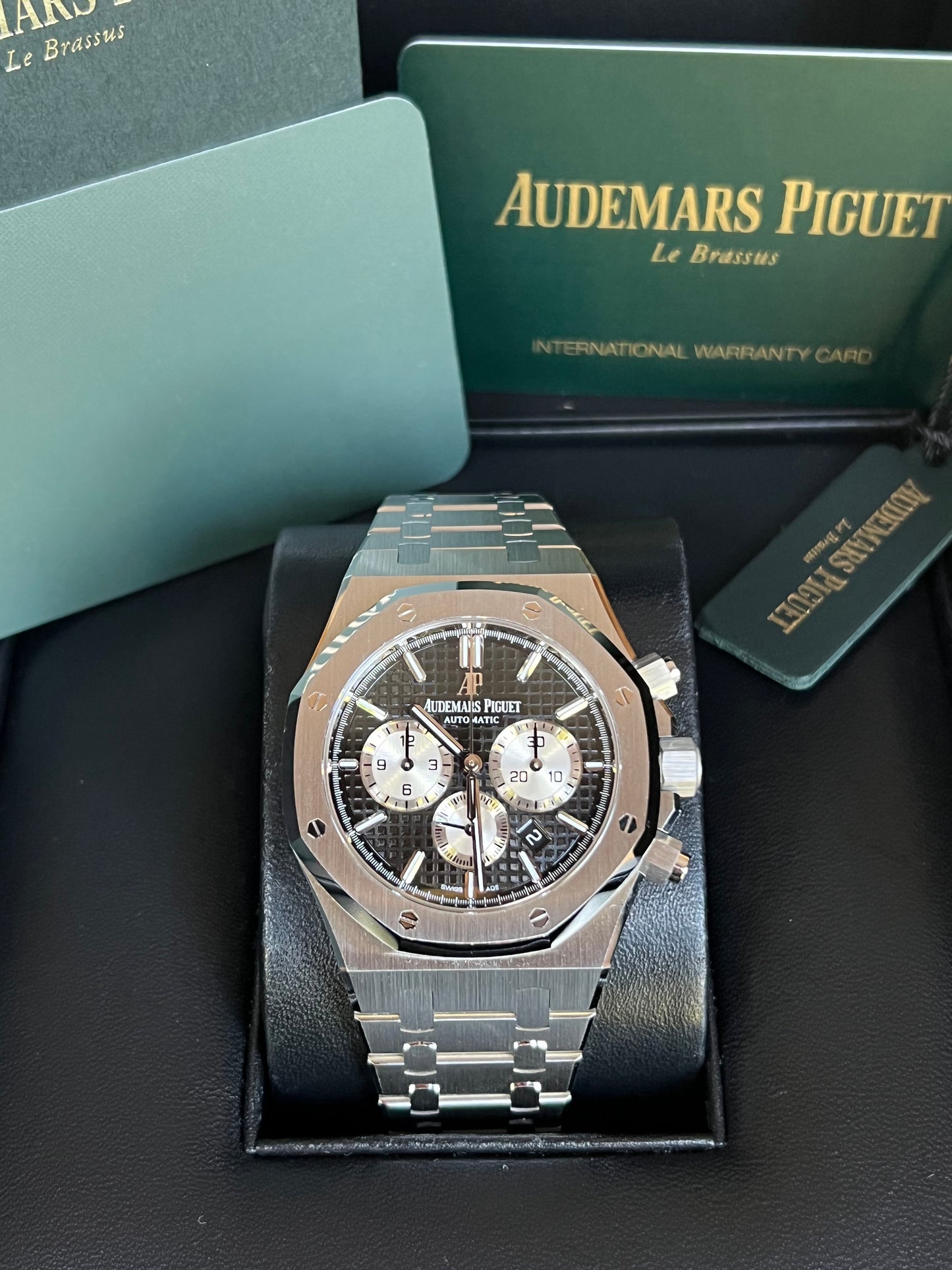 Audemars Piguet Royal Oak Chronograph 26331ST 2021 Black Dial Full Set