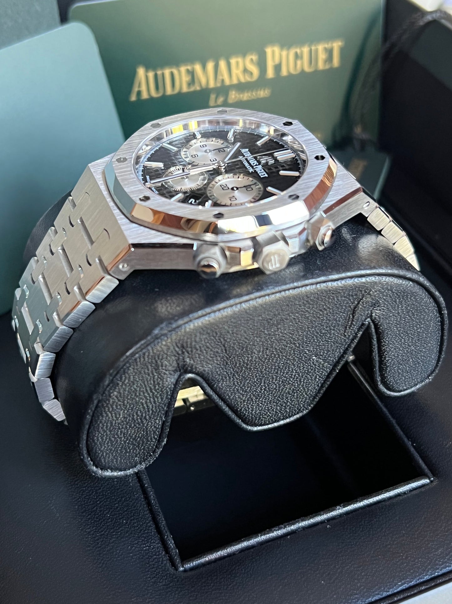 Audemars Piguet Royal Oak Chronograph 26331ST 2021 Black Dial Full Set