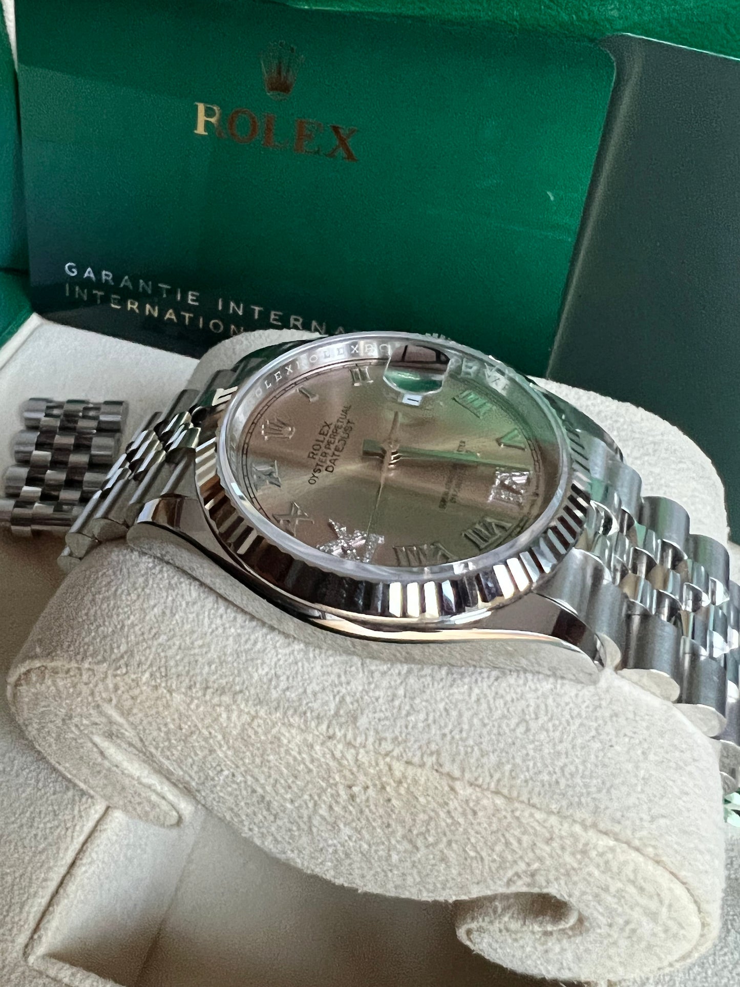 Rolex Datejust 36 Pink Diamond Dial 126234 2020