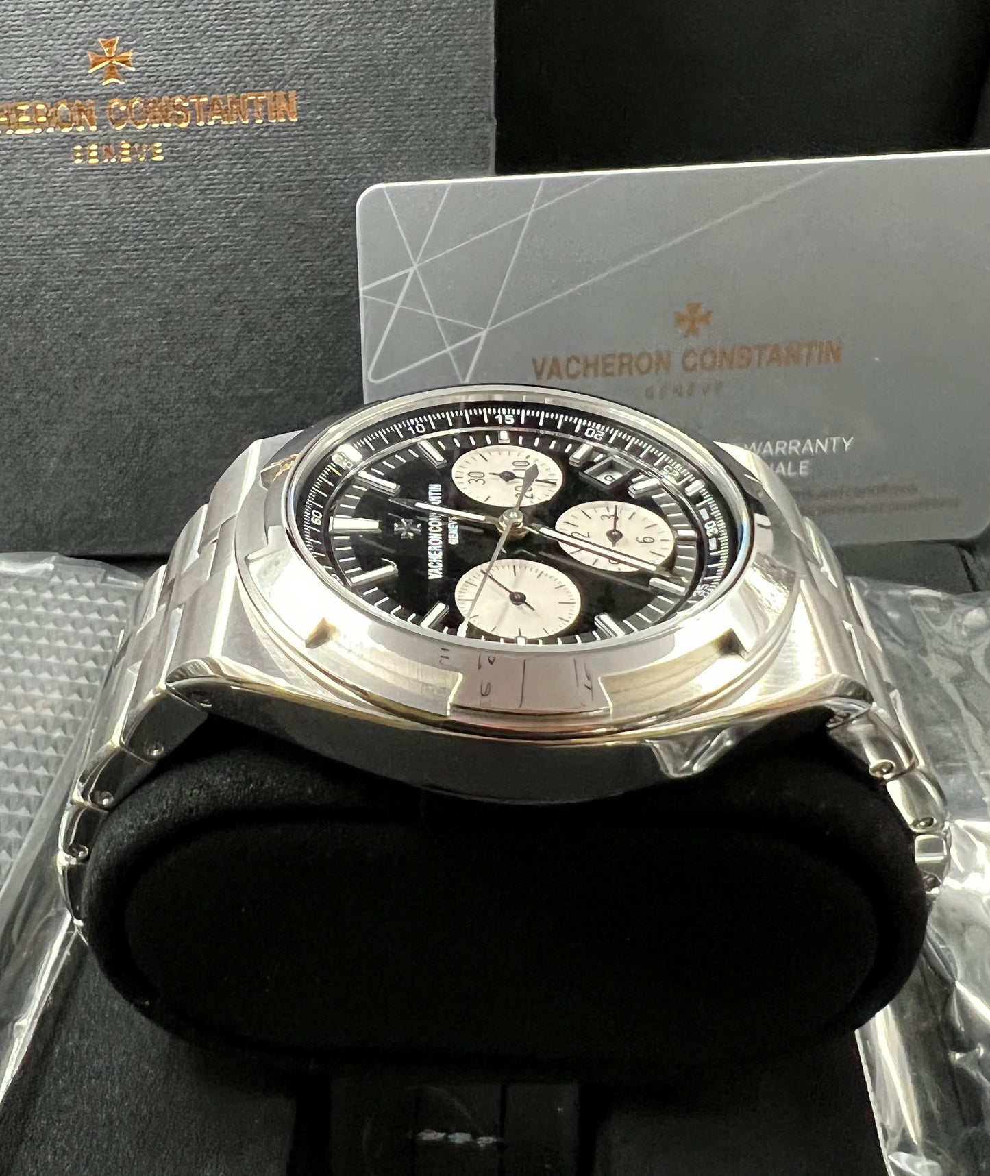 Vacheron Constantin Overseas Chronograph 5500V/110A-B481 Black Dial 2022